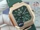 PP+Factory Super 1-1 Green Face Patek Philippe CUBITUS 5822 Rose Gold Watch (7)_th.jpg